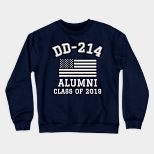 Patriotic DD-214 Alumni Class of 2019 Crewneck Sweatshirt